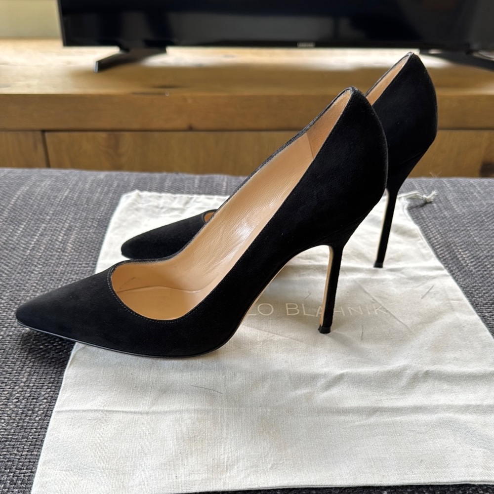 Manolo Blahnik 105mm Tora Stiletto Heels size 6.5